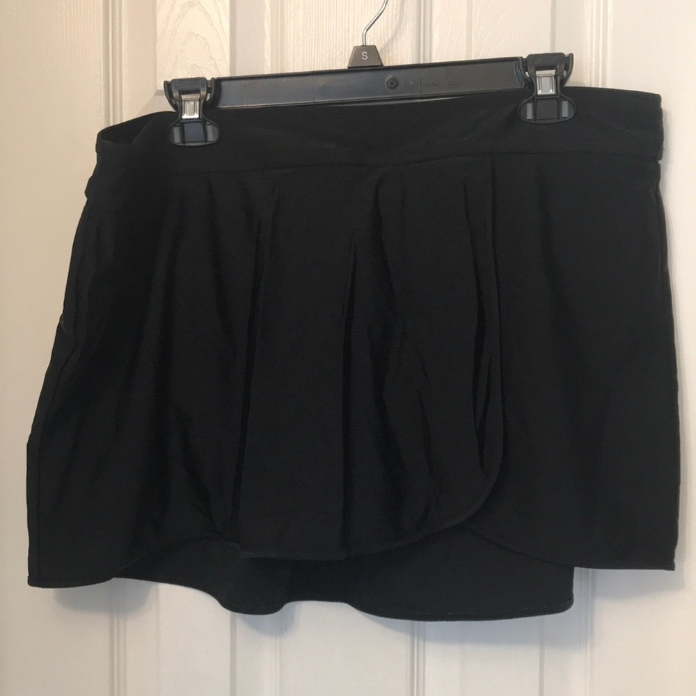 Women’s swim separates bikini with attached skirt
